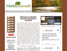 Tablet Screenshot of murthlysawmill.co.uk